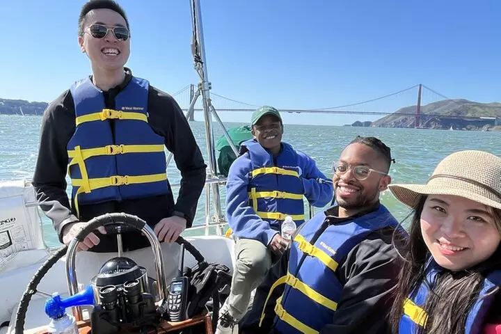 2hr. INTERACTIVE Sailing Experience on San Francisco Bay