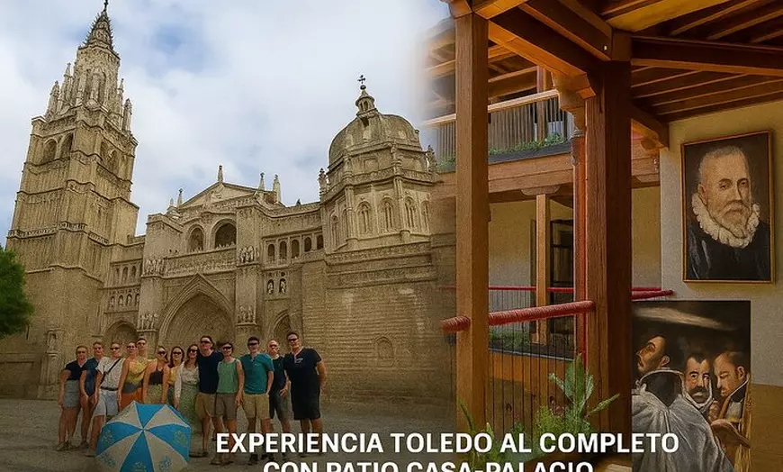 Image 1: Tour Toledo Completo con Patio-Casa Palacio