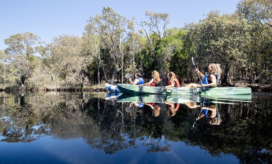 Image 1: Bribie Island 4WD Kayak and WWII Bunker Tour