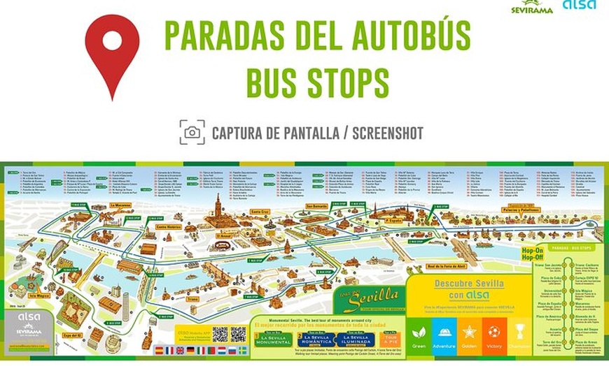 Image 14: Recorrido en bus turístico por Sevilla
