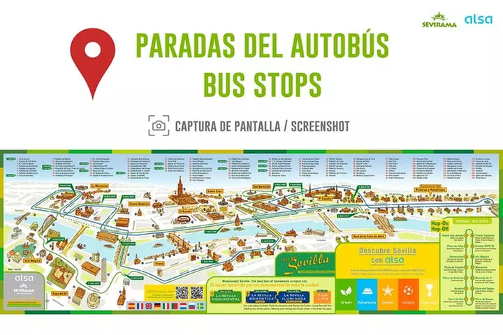 Recorrido en bus turístico por Sevilla