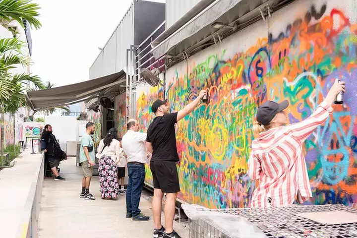 Wynwood Walls Admission and Official Spray Painting Experience