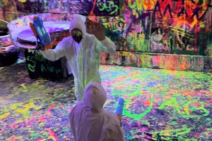 Neon Paint Therapy Experience
