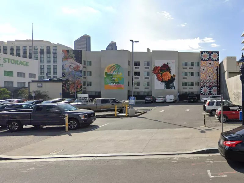 Parking at 7th and Island Ave. Lot