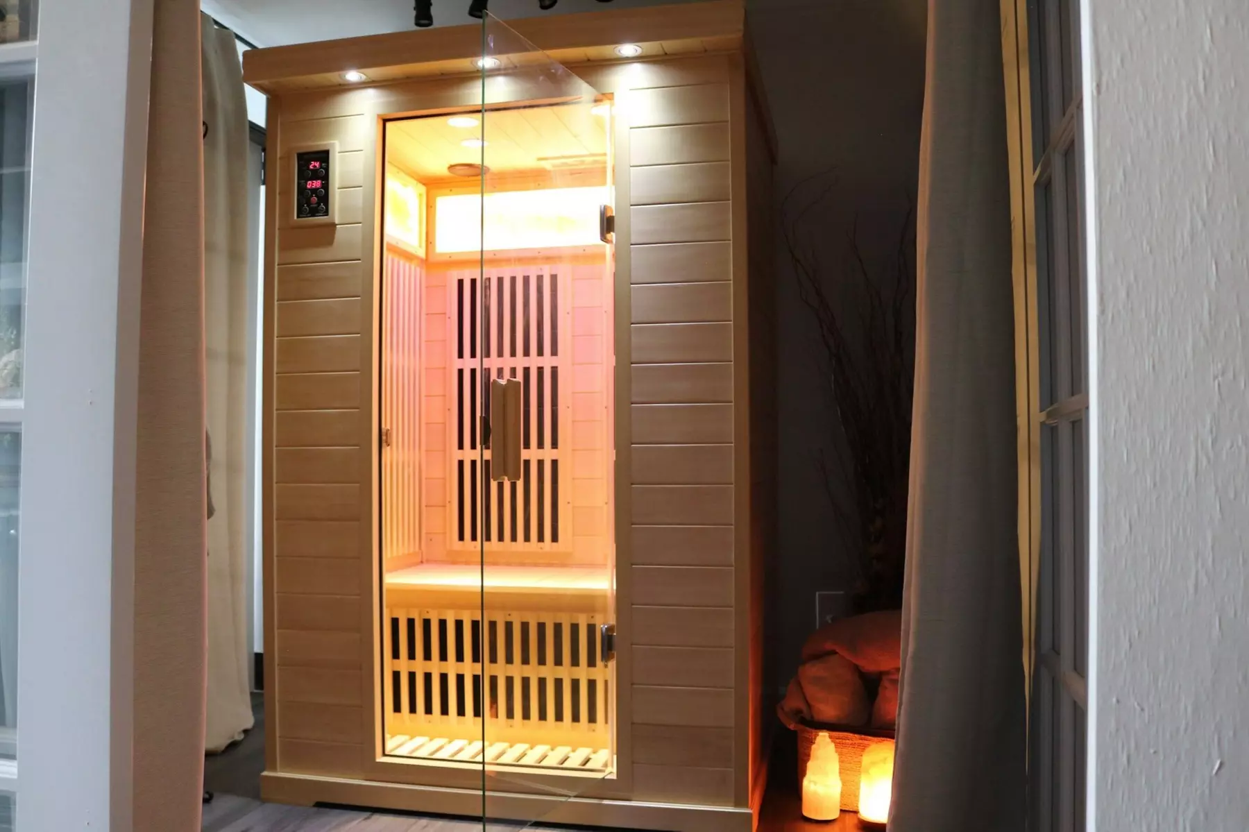 $30 For A 60 Minute Far Infrared Sauna With Himalayan Salt (Reg. $60)