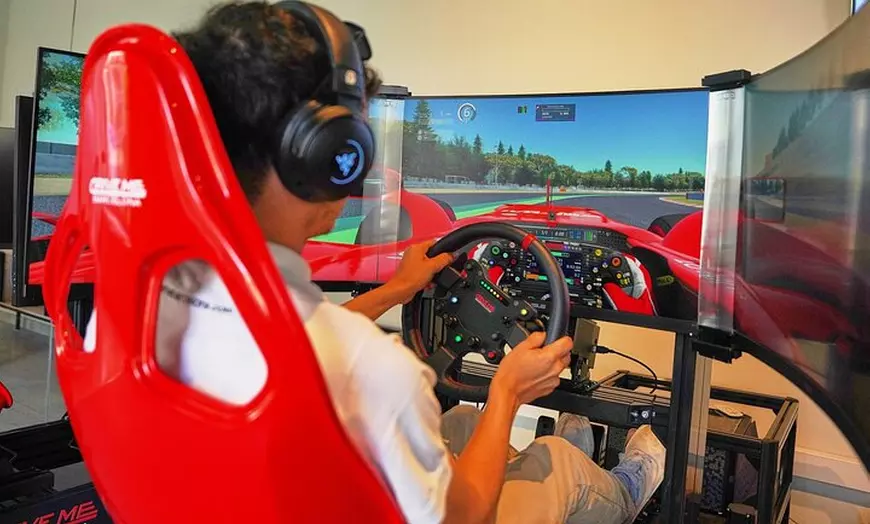 Image 1: Barcelona Sim Racing Experience