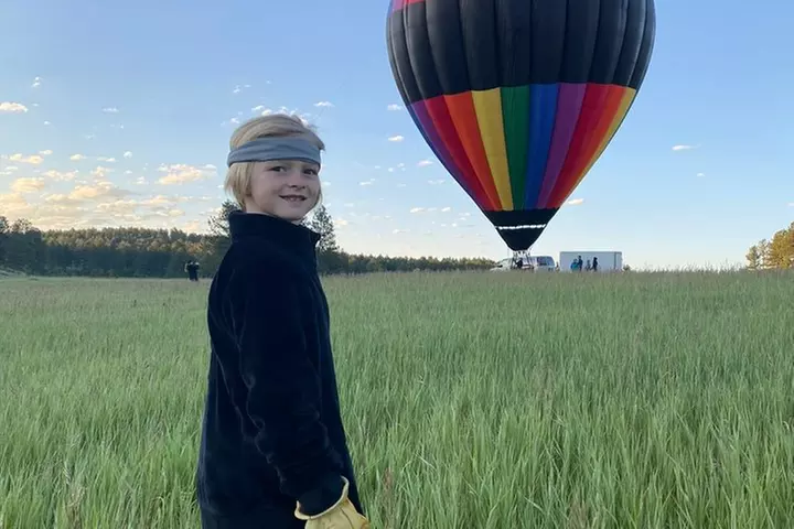 Hot Air Balloon Flight Over Black Hills