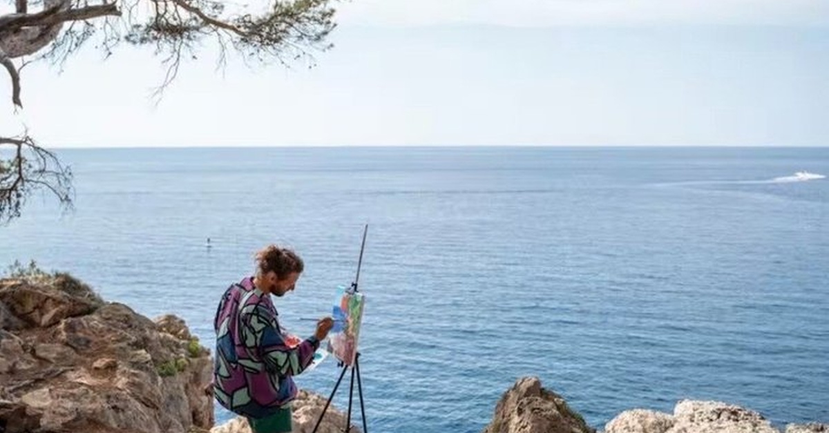 Taller de pintura al aire libre junto al mar en Deià, Mallorca