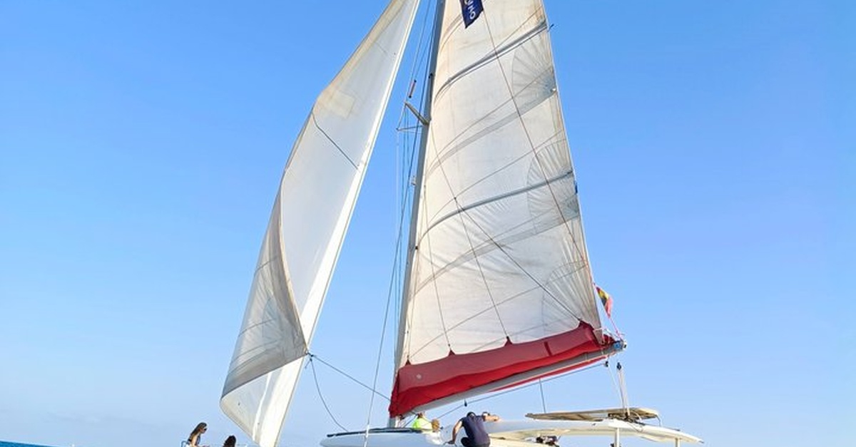 Tour en catamarán por Barcelona con bebidas y aperitivos