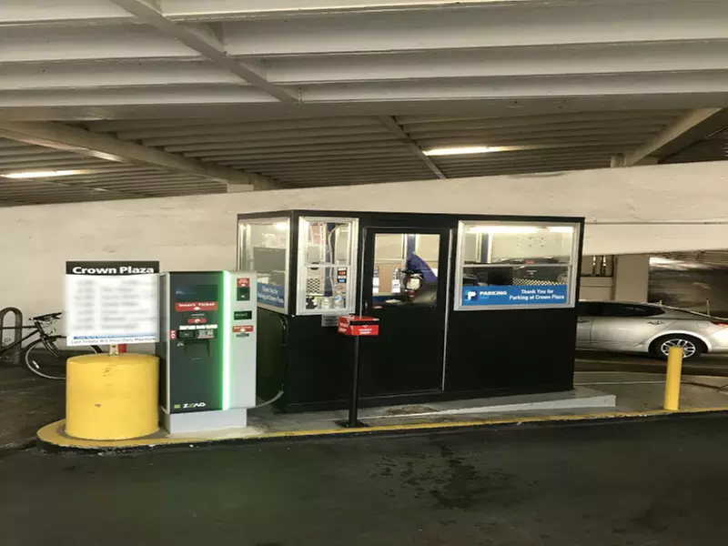 Parking at Crown Plaza Garage
