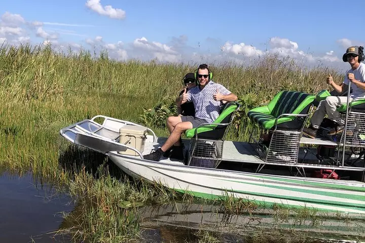 60 min Small Group Everglades Airboat Ride in Miami