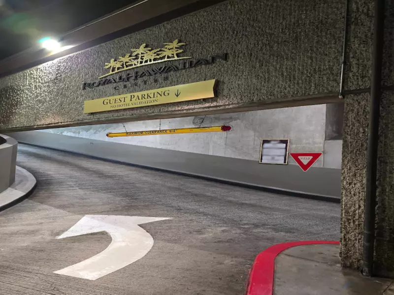 Parking at Royal Hawaiian Center Garage - Second Medium