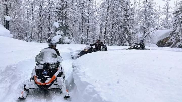 Snowmobile Classic Tour in Kenai Fjords National Park