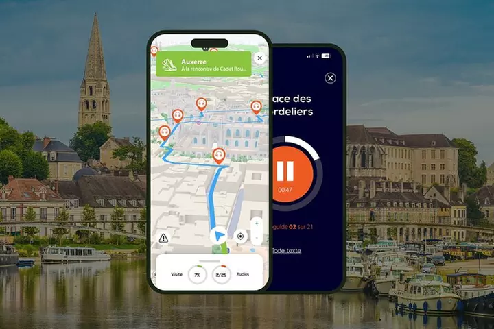 Auxerre Visite audioguidée à pied 1h15 et 21 commentaires audios - Primary Image
