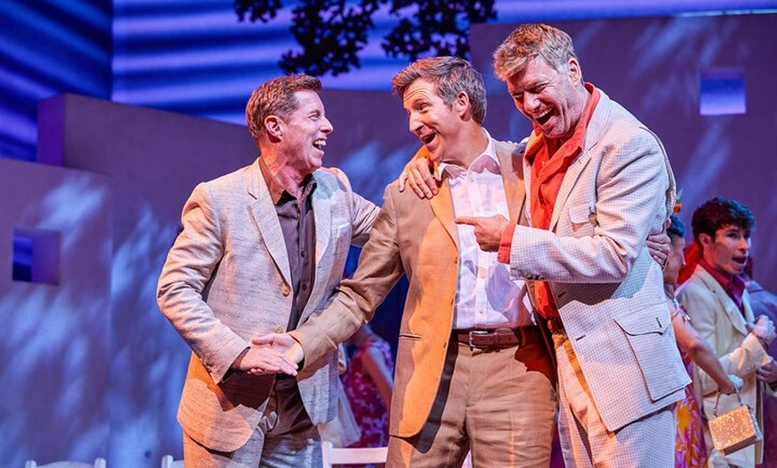 Image 11: Mamma Mia The Musical with Two Course Pre Theatre Meal & Drink