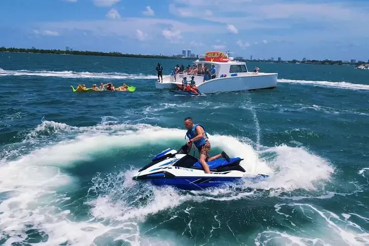 Miami Catamaran & Watersports: Jet Ski, Banana Boat & Drinks