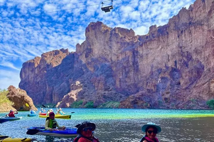 Emerald Cave Kayaking Tour from Las Vegas, Best Dam 1/2 Day Trip