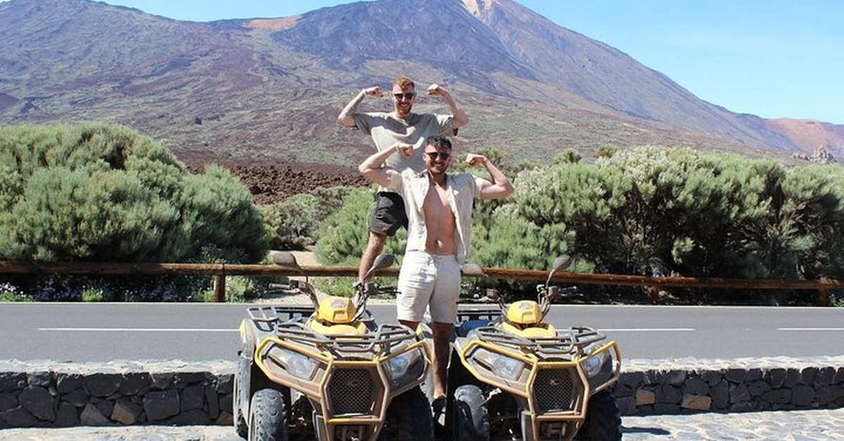 Excursión en quad por el volcán de Tenerife