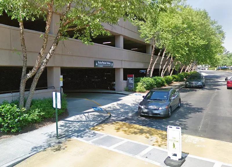 Parking at DeKalb Medical Garage