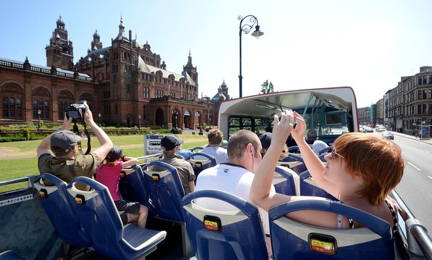 Image 6: City Sightseeing Glasgow Hop-On Hop-Off Bus Tour