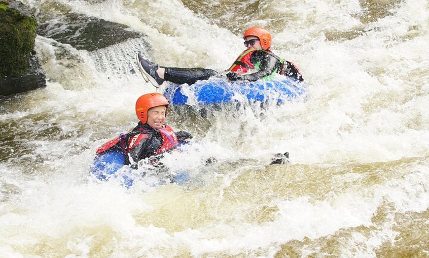Image 2: Whitewater River Tubing in Llangollen