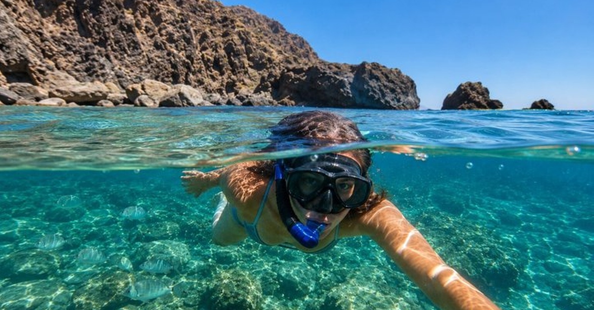 Actividad de snorkel en Cabo de Gata