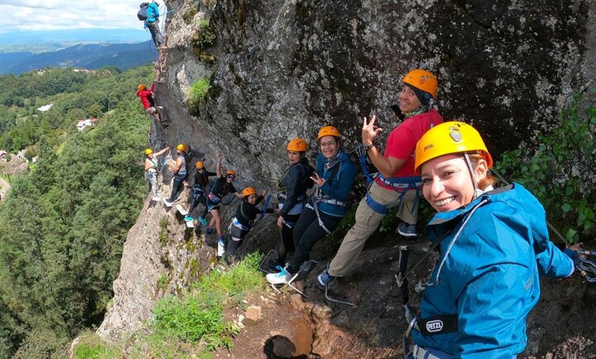 Image 12: Via Ferrata Adventure at 2 Hrs from Mexico City