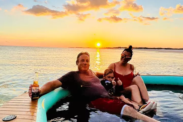 Destin Private Boat Tours Dolphin Crab Island Snorkel Sunset