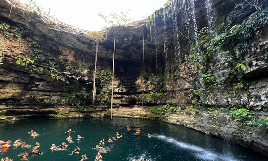 Image 2: Chichén Itzá Day Tour with Cenote Swim and Valladolid Visit