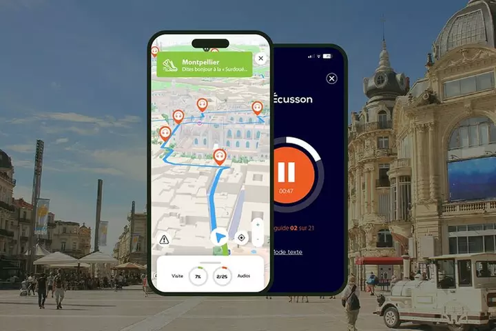 Montpellier Visite audioguidée à pied 1h30 et 19 commentaires - Primary Image