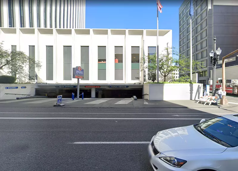 Parking at Union Bank Garage - Second Medium