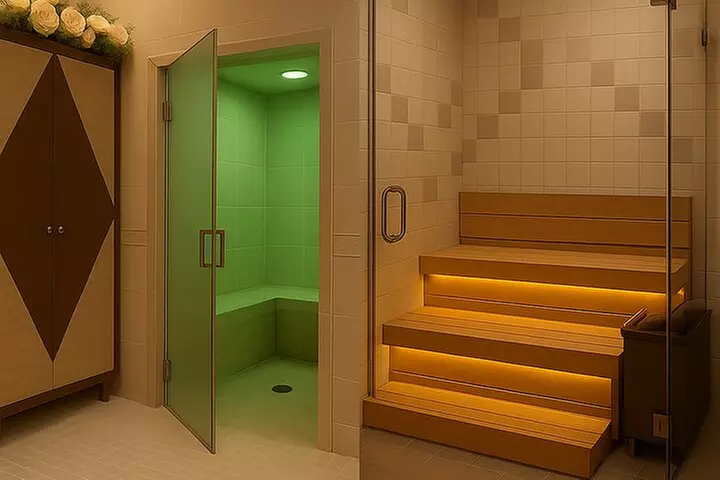 Private Spa Experience with Jacuzzi, Sauna and Hot Stone Massage