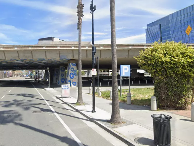 Parking at 360 W. Santa Clara St. Lot