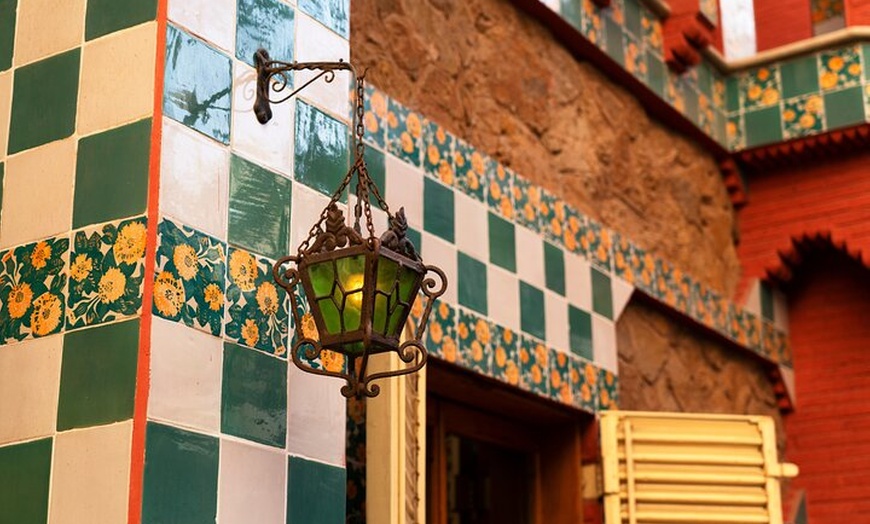 Image 4: Entrada a la Casa Vicens de Barcelona Gaudí