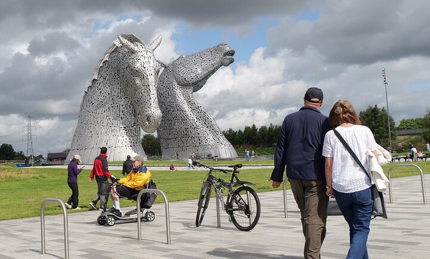Image 2: Half day Private Kelpies and Falkirk Wheel tour