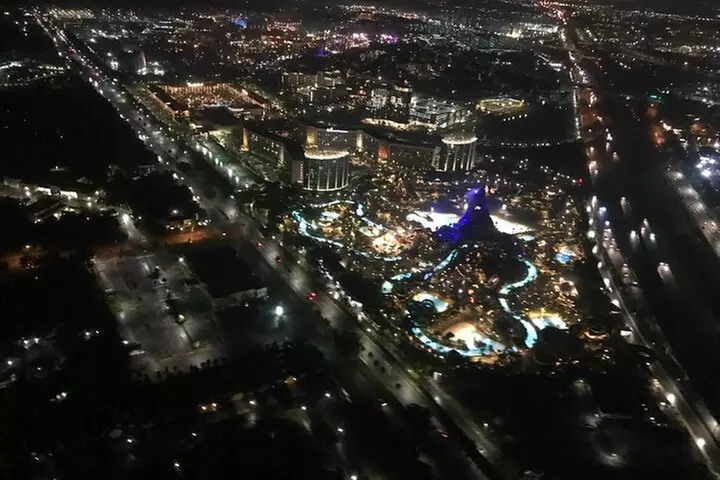After hours 31 Mile Helicopter Tour Over All The Theme Parks