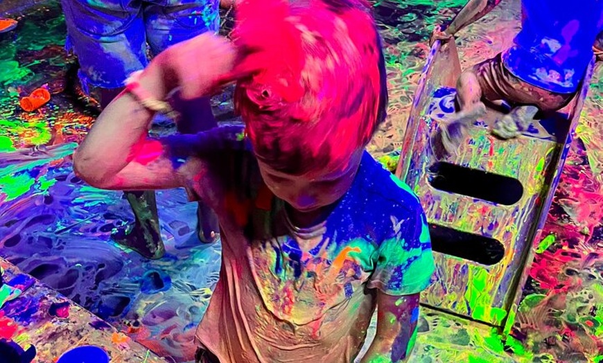 Image 3: Ultimate UV Paint Party in Maleny for Ages 18 months and above