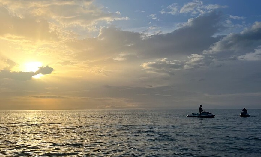 Image 4: Catching the Sunset Jetski Tour