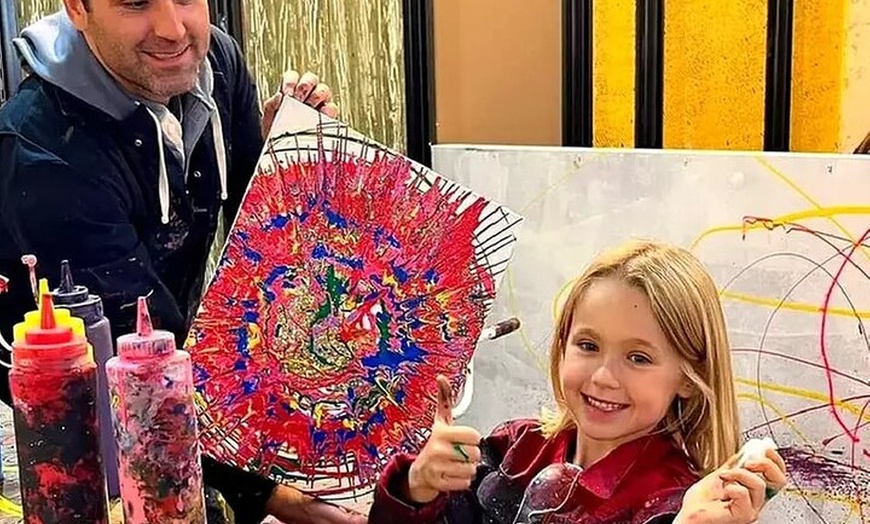 Image 8: Atlanta Spin Art – Create Your Own Masterpiece