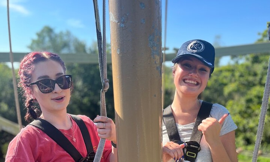 Image 2: North Devon: SkyTrail High Ropes Course