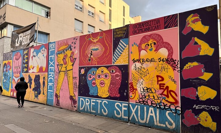 Image 15: Tour de arte callejero y galería contemporáneos de Barcelona