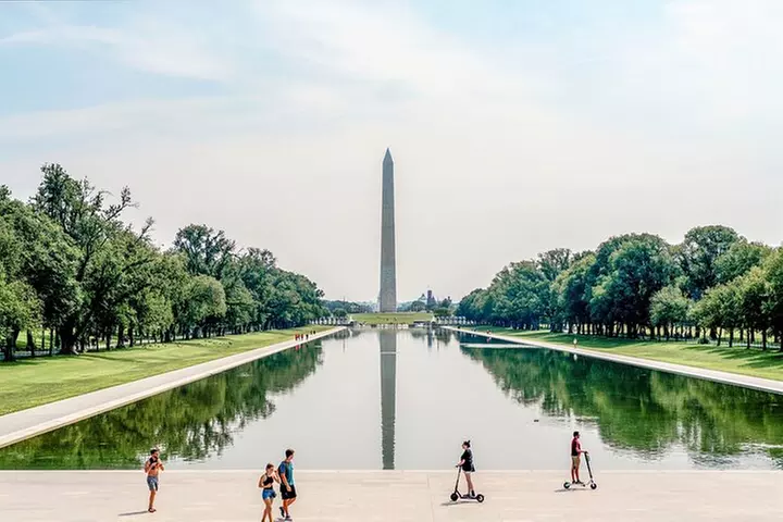 Morning Monuments City Tour with Washington Monument Ticket