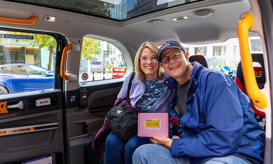Image 2: Ted Lasso Black Cab Tour