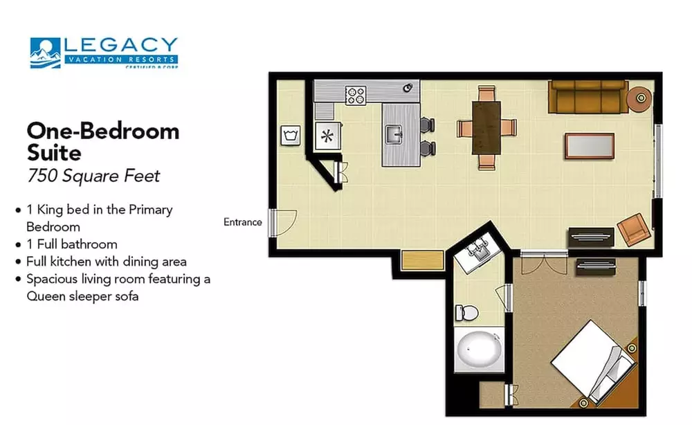 ✈ FLORIDA | Kissimmee - Legacy Vacation Club Orlando 3*, 4 nachten ...