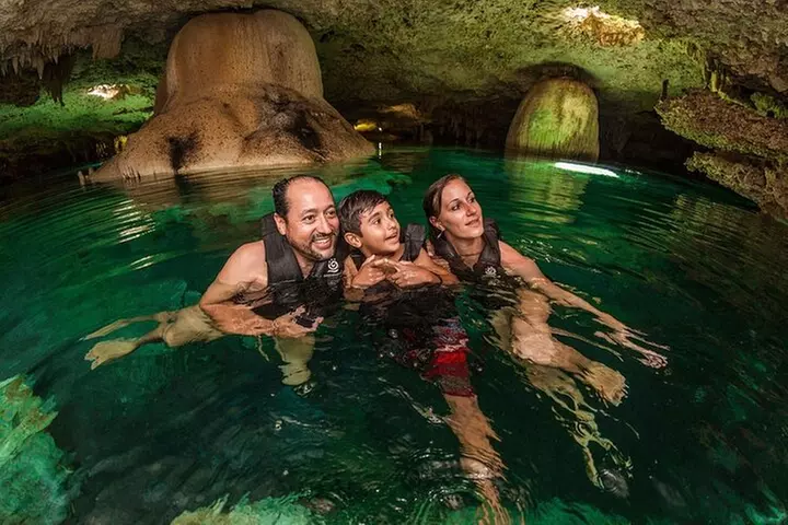 Half-Day Underground River Snorkeling Guided Tour from Cancun