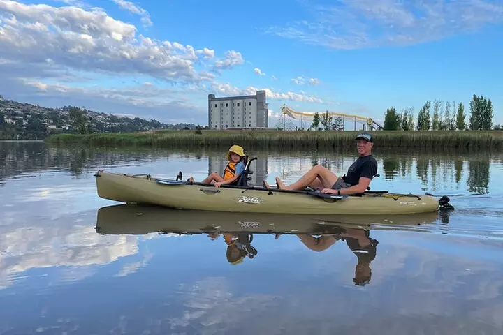 Guided Kayak Tour on Launceston's scenic waterfront on foot powered...