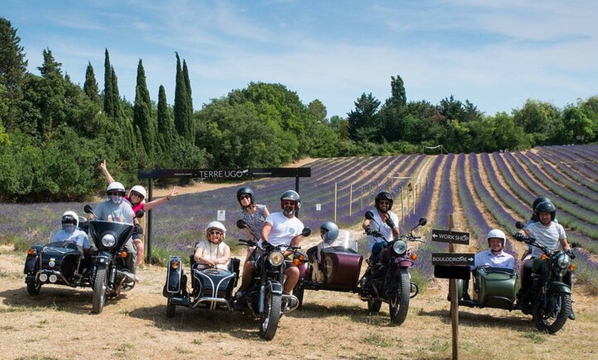 Image 6: Aix-en-Provence : Circuit des Lavandes et Vignobles en Sidecar