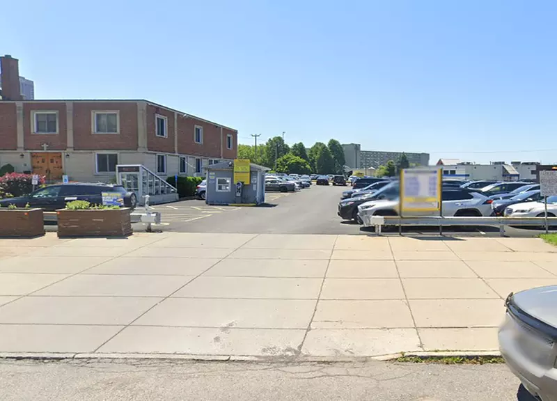 Parking at St. Anthony's Lot - P8018