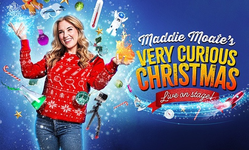 Image 1: Tickets to see Maddie Moate's Very Curious Christmas
