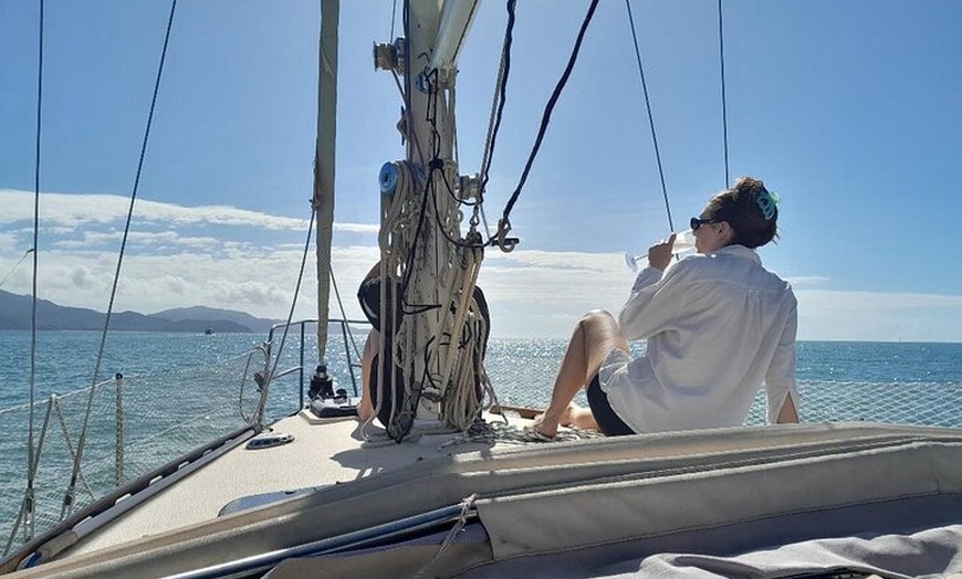 Image 1: Townsville Boat Cruise & Yacht Club Lunch Package Sailing Charter